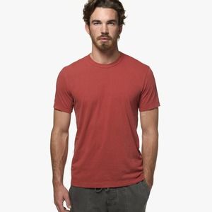 James Perse New With Minor Defect Men's Tee T-Shirt in Red Brick